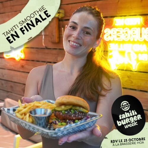 Candidat n°5 – Tahiti Smoothies The K. Rocket Burger